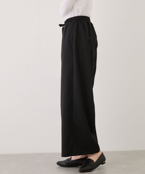 Jayro（ジャイロ）の「リネンライクワイドパンツ（その他パンツ・レディース・ブラック/ネイビー系・F）」の6枚目の写真