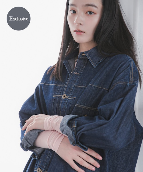 URBAN RESEARCH DOORS(アーバンリサーチドアーズ)の「『別注』Lee×DOORS COWBOY SHIRTS(シャツ/ブラウス・レディース・BLUE/NAVY・One)」の1枚目の写真