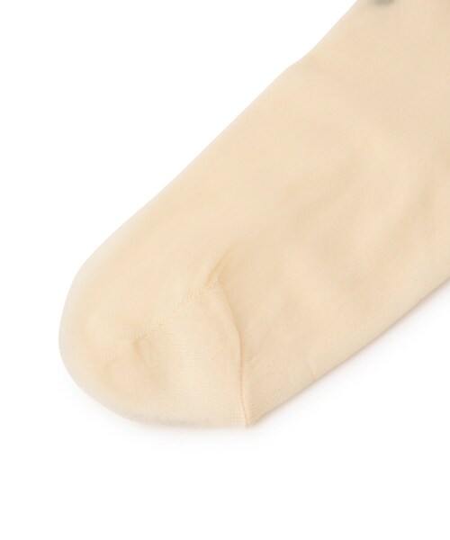 ADAM ET ROPE'(アダムエロペ)の「シアーハイソックス(ソックス/靴下・レディース・ブラック/キナリ系/グリーン/ピンク・F)」の13枚目の写真