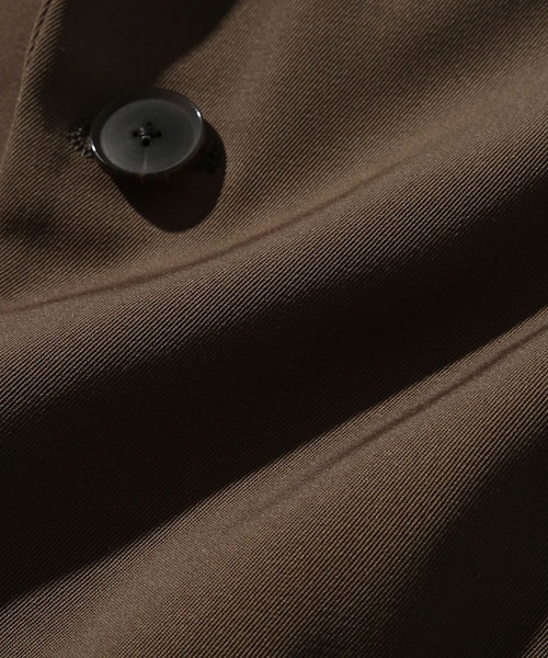 ADAM ET ROPE'(アダムエロペ)の「【AURALEE/オーラリー】LIGHT WOOL MAX GABARDINE JACKET(テーラードジャケット・メンズ・ブラック/ブラウン・3/4/5)」の20枚目の写真
