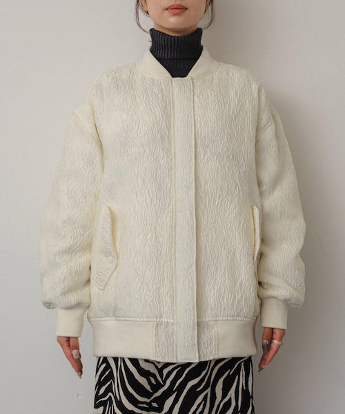 SENSE OF PLACE by URBAN RESEARCH（センスオブプレイスバイアーバンリサーチ）の「オーバーサイズMA-1（MA-1・レディース・BLACK/IVORY/BEIGE・one）」の17枚目の写真