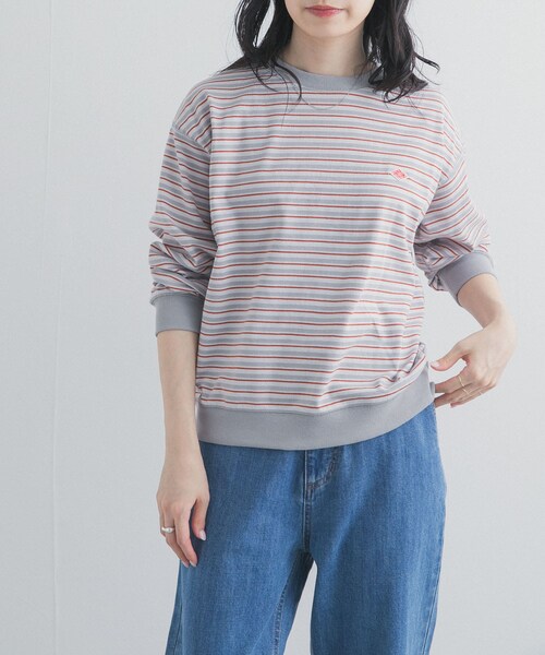 URBAN RESEARCH DOORS(アーバンリサーチドアーズ)の「DANTON SWEAT T-SHIRTS(スウェット・レディース・BLUEGRY/GREYRED・S)」の14枚目の写真