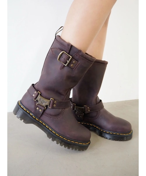 EATME（イートミー）の「【Dr.Martens】ANISTONE HI（ブーツ・レディース・ブラック/ブラウン・M/L）」の7枚目の写真