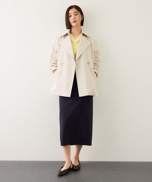 ROPE'（ロペ）の「ピンタックサマーノースリーブニット/イージーケア（ニット/セーター・レディース・ホワイト系/クリーム・F）」の14枚目の写真