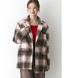 CALNAMUR | ミニシャギーテーラードコート(テーラードジャケット)