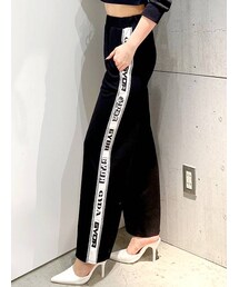 GYDA | 【セットアップ】GYDAラインワイドパンツ(その他パンツ)