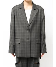 EMODA | ダブルラインスリーブオーバージャケット(テーラードジャケット)