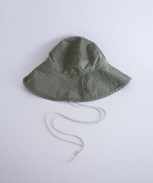 ADAM ET ROPE'(アダムエロペ)の「【J'aDoRe・一部店舗限定】【chisaki(チサキ)】Hana(ハット・レディース・ホワイト系/オリーブ・F)」の16枚目の写真