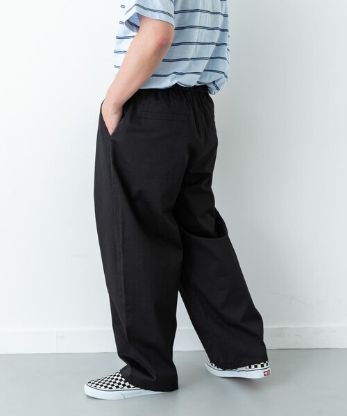URBAN RESEARCH Sonny Label(アーバンリサーチサニーレーベル)の「タイプライターイージーワイドパンツ(その他パンツ・メンズ・オフ/ブラック/カーキ・M/L)」の13枚目の写真