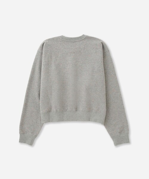 Saturdays NYC(サタデーズ ニューヨークシティ )の「Bowery Speckle Sweatshirt | WOMEN(スウェット・レディース・チャコール/グレー・L/M/S)」の8枚目の写真