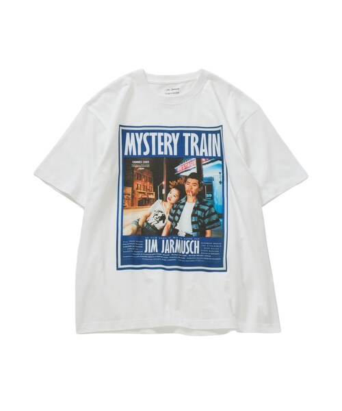 bonjour records(ボンジュールレコーズ)の「Jim Jarmusch/ジム・ジャームッシュ for bonjour records “Night On Earth” ,“Mystery Train” Official T-shirt(Tシャツ/カットソー・レディース・ブラック/ブラック系/ホワイト/ホワイト系・L/M/XL)」の13枚目の写真