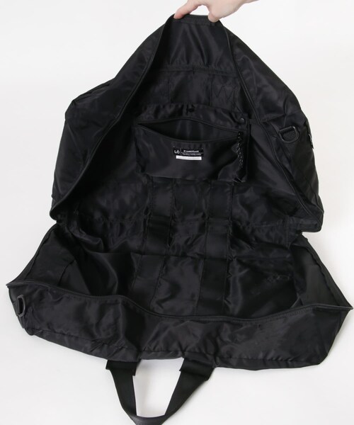 URBAN RESEARCH（アーバンリサーチ）の「『別注』LOWERCASE×URBS　パッカブルバックボストン（ボストンバッグ・メンズ・BLACK・FREE）」の8枚目の写真