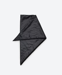 ADAM ET ROPE' | 【J'aDoRe限定】【KIJIMA TAKAYUKI(キジマ タカユキ)】LEATHER LIKE TAFFETA PADDED SCARF(バンダナ/スカーフ)