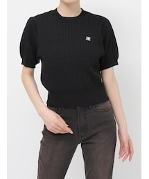 jouetie | ケーブルパフスリーブニット(ニット/セーター)