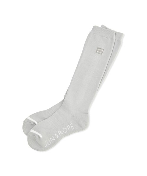 ROPE'（ロペ）の「クールマックスハイソックス/Oggi掲載（ソックス/靴下・レディース・ブラック/グレー/ホワイト・F）」の3枚目の写真