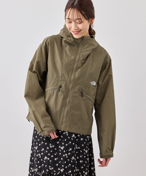 ROPE' PICNIC(ロペピクニック)の「【THE NORTH FACE/ザ・ノース・フェイス】Short Compact Jacket(マウンテンパーカー・レディース・ブラック/ホワイト/カーキ/ラベンダー・L/M)」の14枚目の写真