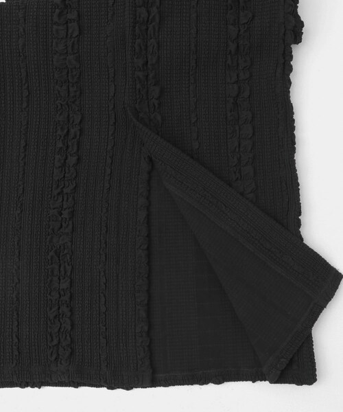 URBAN RESEARCH ROSSO（アーバンリサーチロッソ）の「ジャガードイージーストレートスカート（スカート・レディース・BLACK/RED・FREE）」の8枚目の写真