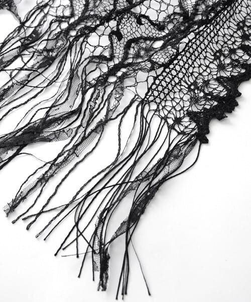 URBAN RESEARCH ROSSO（アーバンリサーチロッソ）の「レースストール（ストール/ショール・レディース・BLK/BEG・FREE）」の9枚目の写真