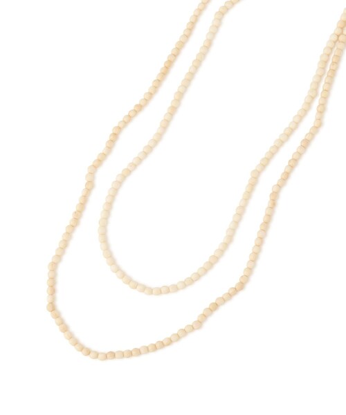 ADAM ET ROPE'(アダムエロペ)の「【J'aDoRe・一部店舗限定】【Sapir Bachar(サピア バハール)】LONG CORAL NECKLACE(ネックレス・レディース・オフホワイト・F)」の7枚目の写真