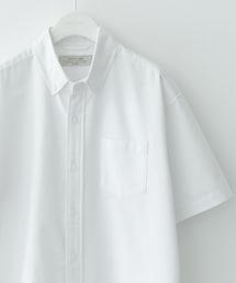 抗菌オックスボタンダウン半袖シャツ