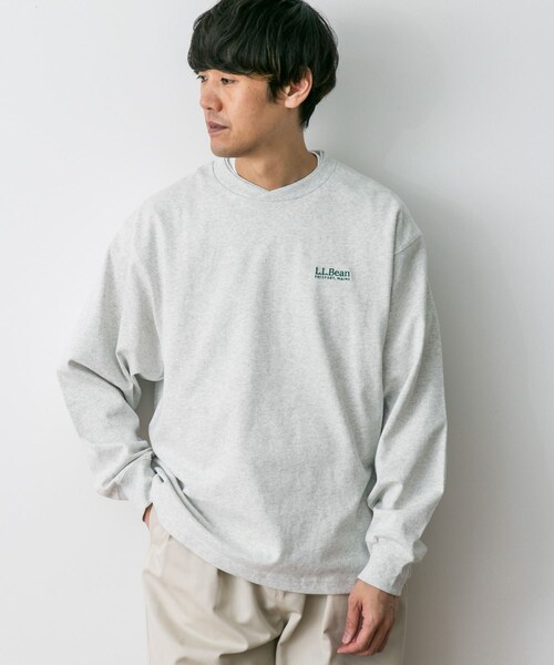 URBAN RESEARCH DOORS(アーバンリサーチドアーズ)の「L.L.Bean Union Long-Sleeve T-Shirts(Tシャツ/カットソー・メンズ・yellow/white/birch/green/fade navy・M/L/XL)」の19枚目の写真