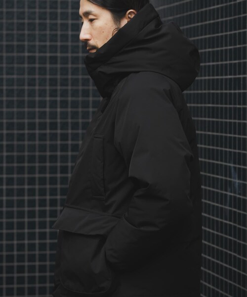 ITEMS URBANRESEARCH（アイテムズ アーバンリサーチ）の「THERMOLITEデタッチャブルフードジャケット（その他アウター・メンズ・L.KHK/NVY/BLK・M/L）」の8枚目の写真