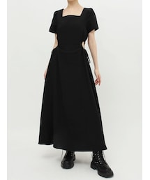 EVRIS | サイドオープンドロストロングワンピース(ワンピース)
