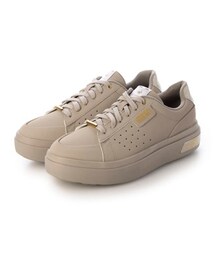 Riz raffinee（リズラフィーネ）の「リズ ラフィーネ Riz raffinee 【le coq sportif×Riz raffinee】晴雨兼用厚底スニーカー （スニーカー）」