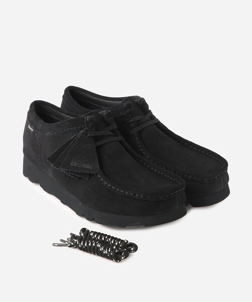 Saturdays NYC（サタデーズ ニューヨークシティ ）の「Clarks Wallabee GTX（スニーカー・メンズ・ブラック/キャメル・25.5/26.0/26.5）」の2枚目の写真