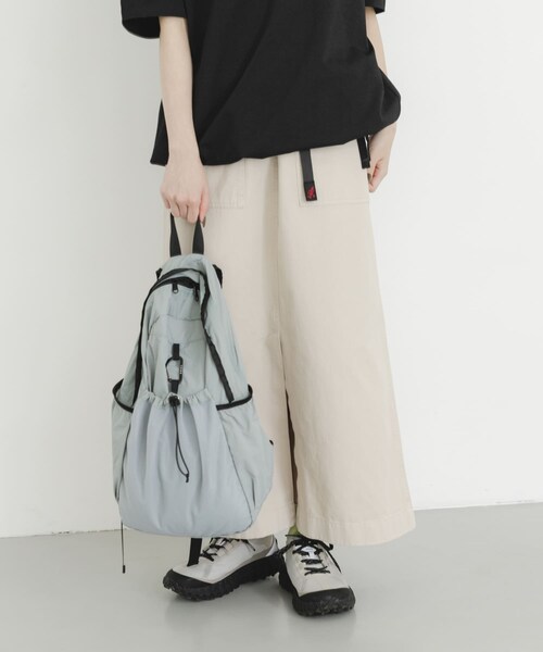 EKAL（エカル）の「GRAMICCI　LONG BAKER SKIRT（スカート・レディース・SAND PG/BLACK・S/M）」の13枚目の写真