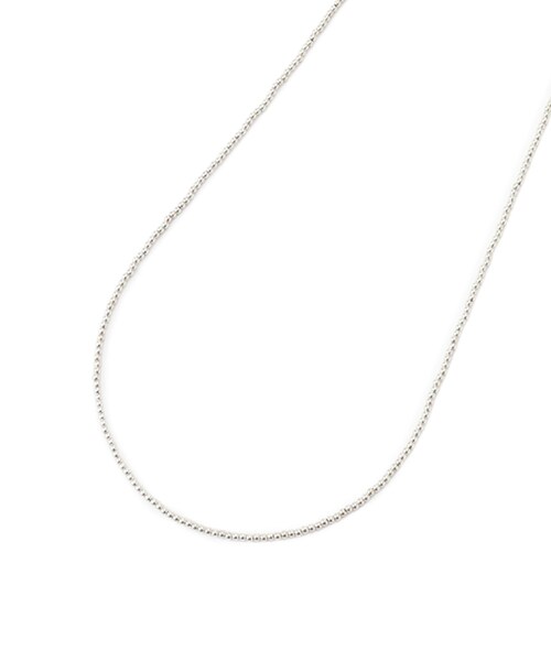ADAM ET ROPE'（アダムエロペ）の「【ERICKA NICOLAS BEGAY】ナバホパールネックレス3mm/120cm（ネックレス・レディース・シルバー・F）」の11枚目の写真