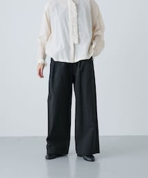 かぐれ | Two-tuck easy pants(その他パンツ)