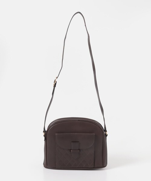 URBAN RESEARCH ROSSO（アーバンリサーチロッソ）の「VINTAGE　YVESAINTLAURENT90s内側ロゴレザーハンドバッグ（ハンドバッグ・レディース・ダークブラウン・-）」の2枚目の写真