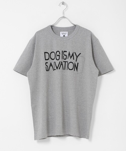 EKAL(エカル)の「TACOMA FUJI RECORDS DOG IS MY SALVATION Pocket T-SHIRTS(Tシャツ/カットソー・メンズ・WHITE/H. GRAY・M/L/XL)」の2枚目の写真