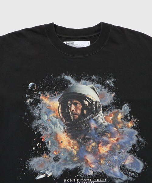 ADAM ET ROPE'（アダムエロペ）の「【DAIRIKU/ダイリク】Movie WORMHOLE Swtching Tee（Tシャツ/カットソー・メンズ・ブラック・M）」の3枚目の写真