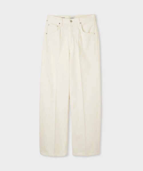 ROPE'(ロペ)の「【citizens of humanity(シチズンズ・オブ・ヒューマニティ)】AYLA Baggy|バギーデニム(デニムパンツ・レディース・ホワイト・25/26/27)」の3枚目の写真