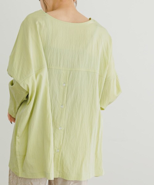 ITEMS URBANRESEARCH（アイテムズ アーバンリサーチ）の「ポケットTブラウス（シャツ/ブラウス・レディース・BLK/GREGE/MNT・FREE）」の19枚目の写真