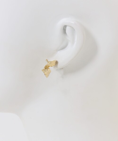 URBAN RESEARCH DOORS（アーバンリサーチドアーズ）の「ツイストプレートピアス∴（ピアス（両耳用）・レディース・SILVER/GOLD・one/One）」の7枚目の写真