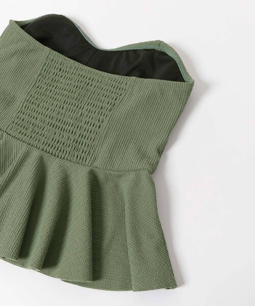 URBAN RESEARCH Sonny Label（アーバンリサーチサニーレーベル）の「Lepidos　WR BUSTIER TOP（水着・メンズ・オリーブ/ブラック・S）」の11枚目の写真