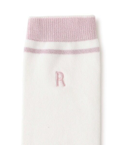 ROPE'(ロペ)の「クールマックスラメ使いハイソックス(ソックス/靴下・レディース・ブラック/グレー/ホワイト/ネイビー・F)」の8枚目の写真