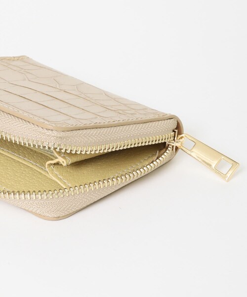 URBAN RESEARCH DOORS（アーバンリサーチドアーズ）の「Laboratorio mariucci　型押し財布（財布・レディース・BLACK/PINK/BEIGE・-）」の13枚目の写真