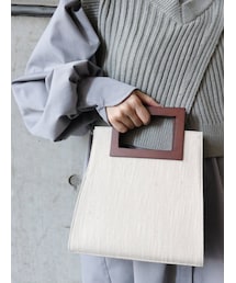 MURUA | スクエアハンドルバッグ(ハンドバッグ)