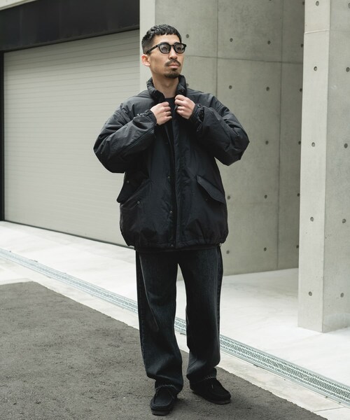 URBAN RESEARCH DOORS（アーバンリサーチドアーズ）の「中綿ショートモッズコート（モッズコート・メンズ・OLV CHK/CCL CHK/BLACK・M/L）」の21枚目の写真