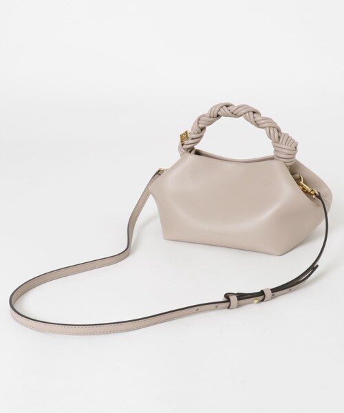 URBAN RESEARCH（アーバンリサーチ）の「GANNI　Bou Bag Small（ハンドバッグ・レディース・OysterGray・-）」の4枚目の写真