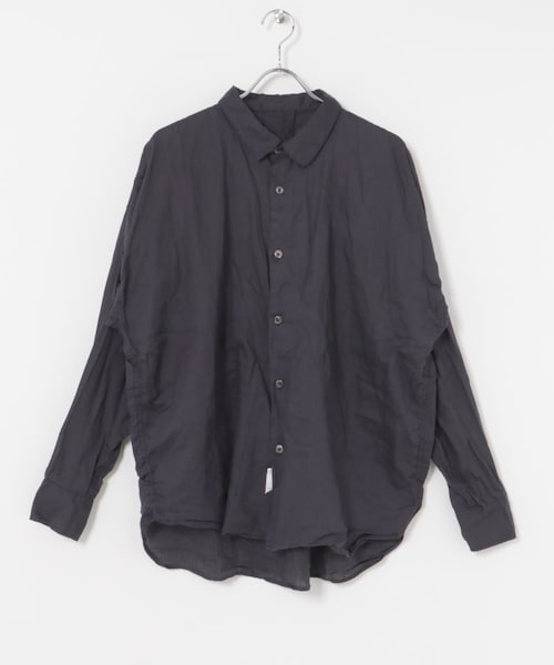 URBAN RESEARCH(アーバンリサーチ)の「Gurank Linen shirts(シャツ/ブラウス・メンズ・WHT/NVY・2/3)」の2枚目の写真