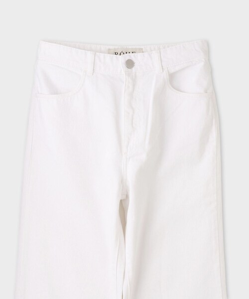 ROPE'（ロペ）の「【ROHE（ローエ）】RELAXED FIT WHITE DENIM｜デニムパンツ（デニムパンツ・レディース・ホワイト・36/38）」の21枚目の写真
