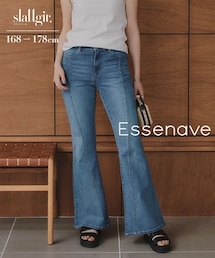 nissen | 高身長 フレアデニムパンツ（トールサイズ）Essenave(パンツ)