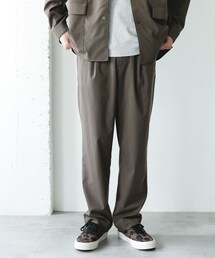 URBAN RESEARCH DOORS | ウールライクイージートラウザー(その他パンツ)