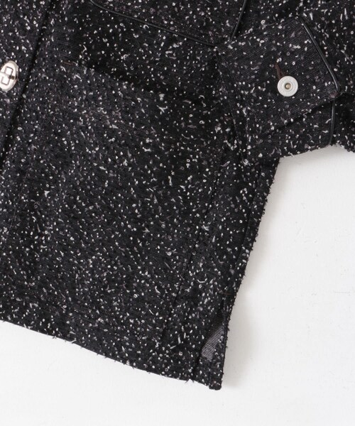 URBAN RESEARCH DOORS(アーバンリサーチドアーズ)の「tiit tokyo nep denim shirts(テーラードジャケット・レディース・black・38)」の10枚目の写真