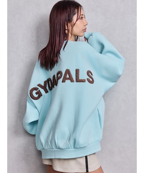 GYDA（ジェイダ）の「BOA GYDAPALS BRUSHEDスウェットトップス（スウェット・レディース・オフホワイト/ブラック/ピンク/スカイブルー・F）」の6枚目の写真